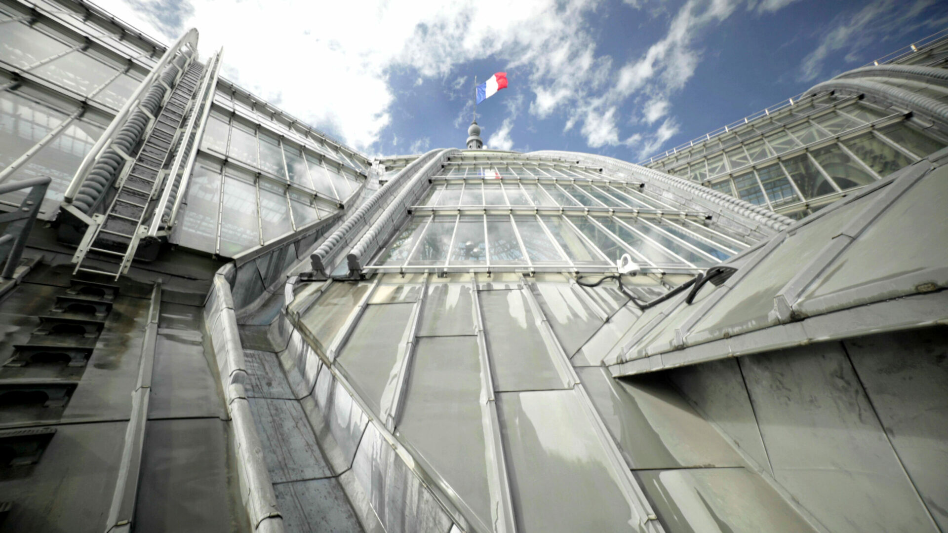 Le toit du Grand Palais, 2021
