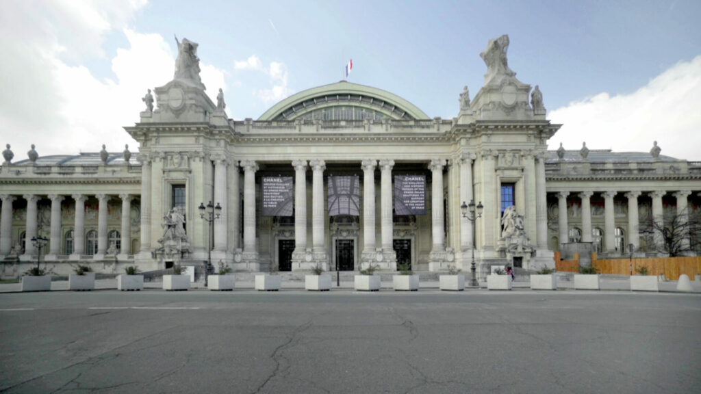 Façade principale du Grand Palais, 2021